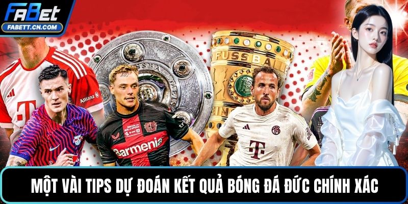Soi Kèo Bundesliga - Dự Đoán Kết Quả, Tỷ Số Bóng Đá Đức Một vài tips dự đoán kết quả bóng đá Đức chính xác