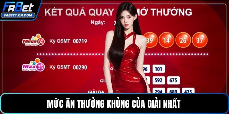 Mức ăn thưởng khủng của giải nhất 