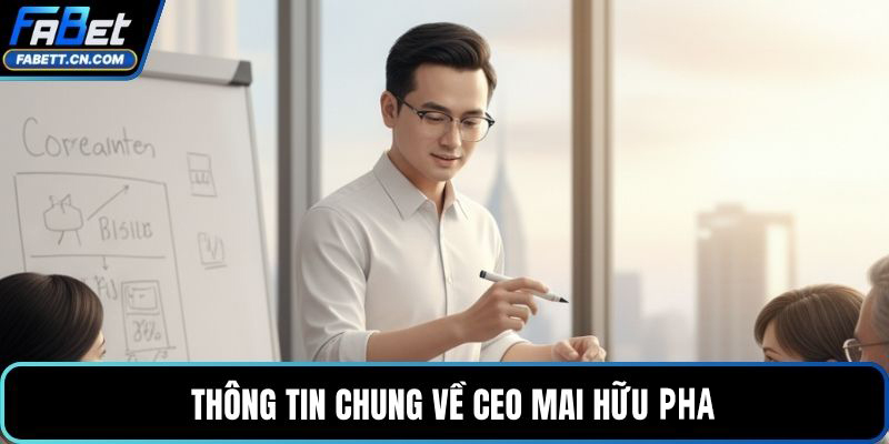 Thông tin chung về CEO Mai Hữu Pha